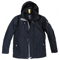 VESTE ÉTANCHE GRIS FONCÉ